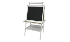 Tabla educativa cu 2 fete din lemn cu hartie 122 cm Deluxe Easel [2]