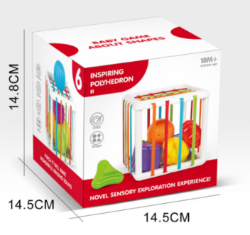 Joc pentru bebelusi de sortare cu forme geometrice [2]