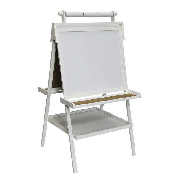 Tabla educativa cu 2 fete din lemn cu hartie 122 cm Deluxe Easel [2]