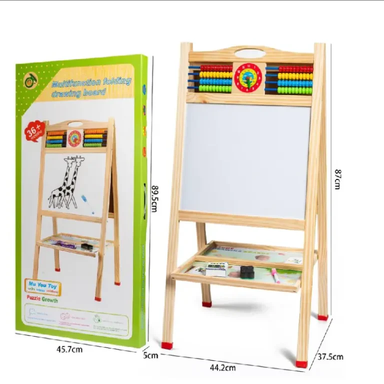 Tabla Educativa din Lemn  3 in 1 [3]