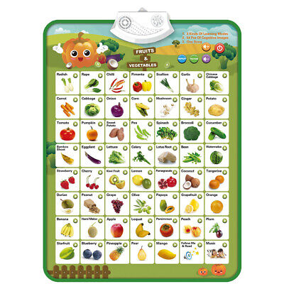 Tabla electronica interactiva cu sunete legume si fructe [1]