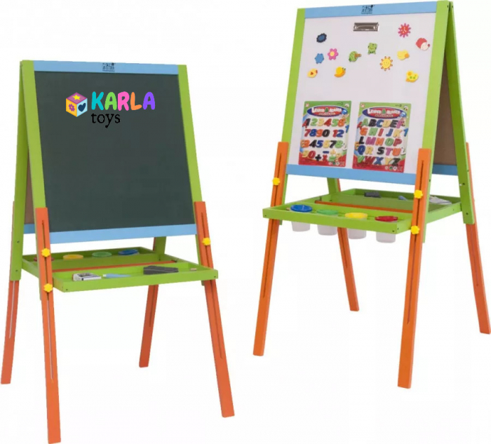 Tabla magnetica cu suport de acuarele reglabila Jumbo [3]