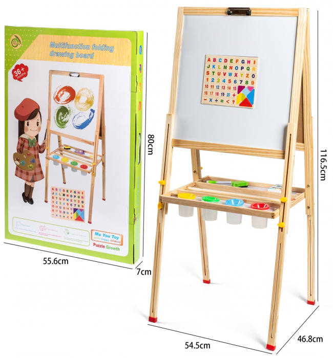 Tabla Sevalet Reglabila pe Inaltime 2 fete cu rola de hartie [1]