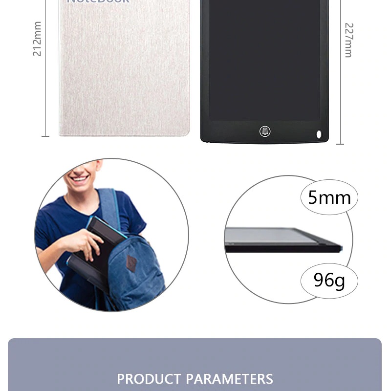 Tableta de Desen si Scris LCD Color 8'5 inci [6]