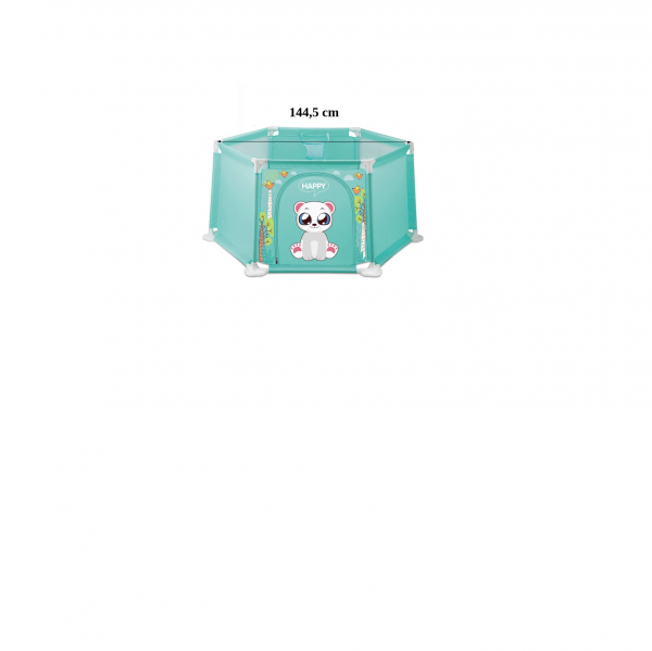 Tarc mare bebe Hexagonal cu 50 de bile  si mini cos [4]