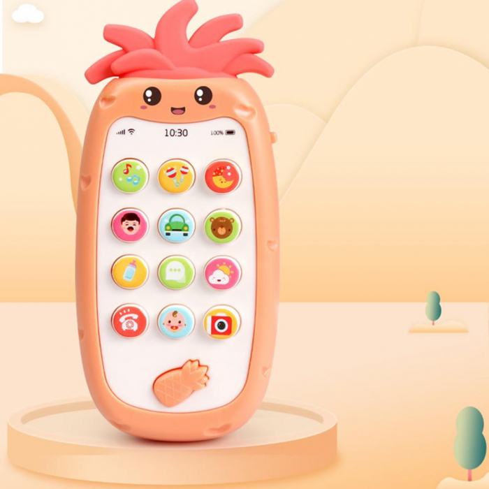 Telefon Interactiv Bebelusi Sunete si Lumini [2]