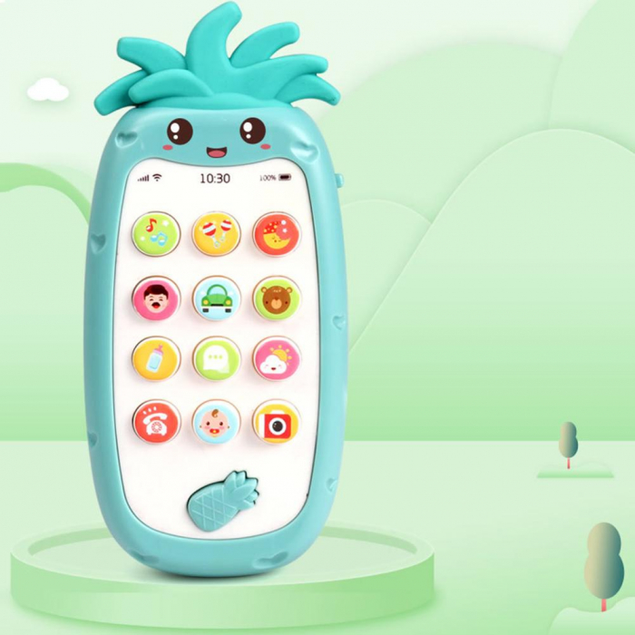 Telefon Interactiv Bebelusi Sunete si Lumini [2]