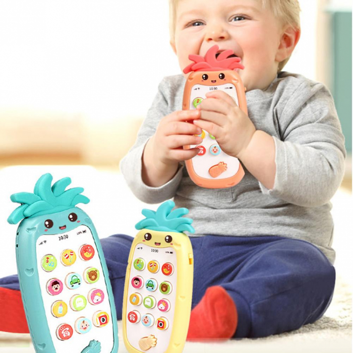 Telefon Interactiv Bebelusi Sunete si Lumini [3]