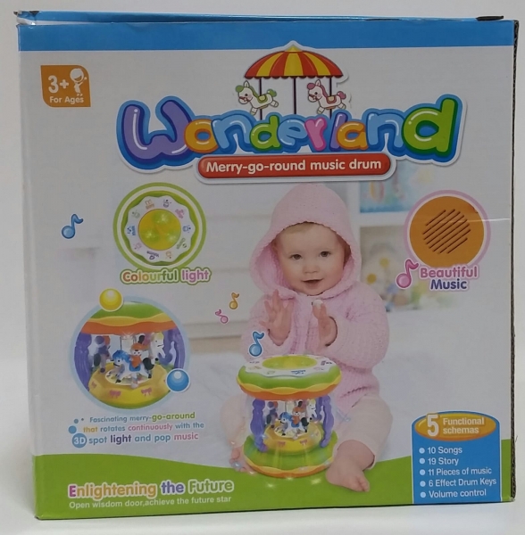 Toba jucarie Carusel cu proiectii si melodii [7]