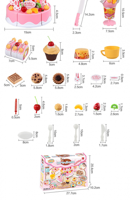 Tort de Jucarie cu  Accesorii [6]