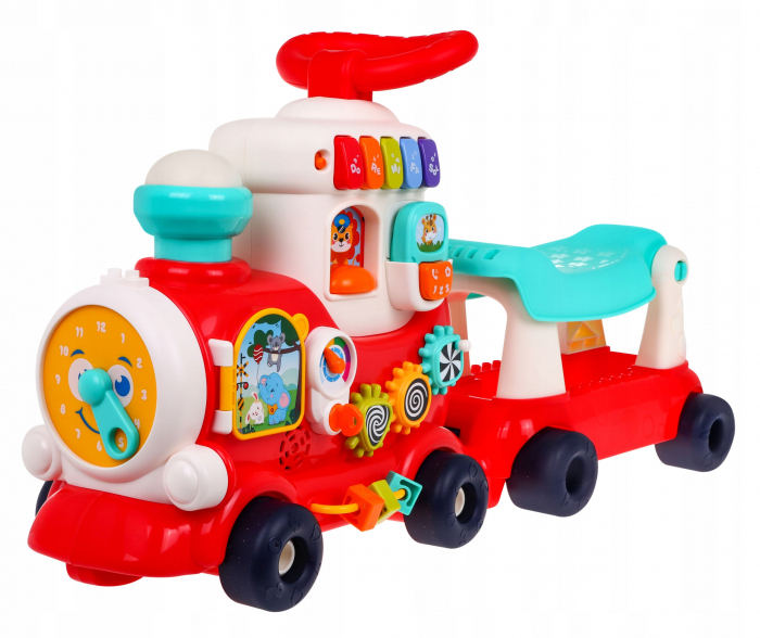 Tren Interactiv Premergator Locomotiva Baby Walker 4 IN 1 Hola Toys [4]