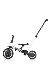 Tricicleta 5 in 1 cu maner de impins – de la triciclete impinsa la bicicleta echilibru Negru cu alb [2]