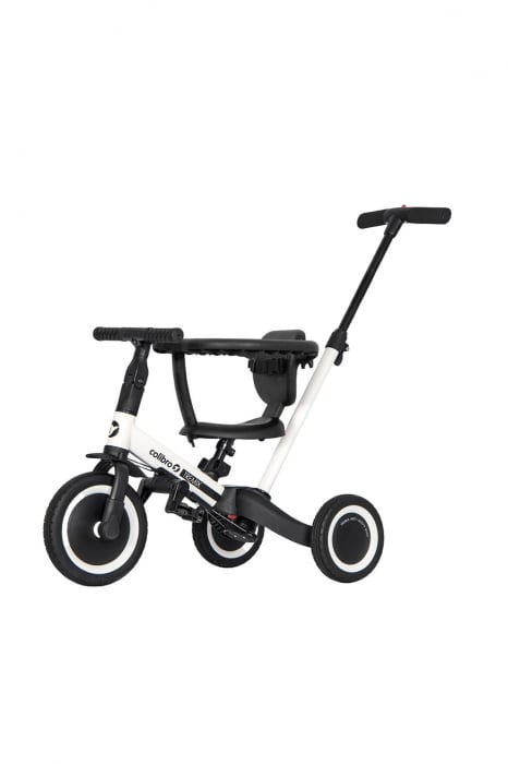 Tricicleta 5 in 1 cu maner de impins – de la triciclete impinsa la bicicleta echilibru Negru cu alb [13]