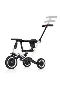 Tricicleta 5 in 1 cu maner de impins – de la triciclete impinsa la bicicleta echilibru Negru cu alb [11]