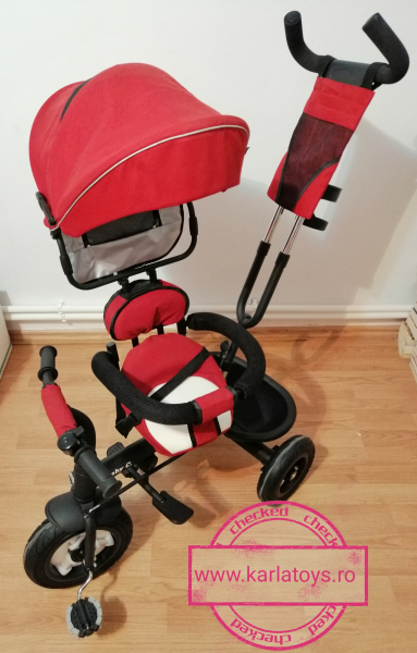 Tricicleta copii Baby Care scaun reversibil - Tricicleta cu scaun 360 grade Baby Care [4]