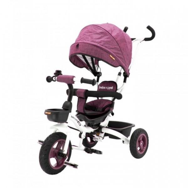 Tricicleta Copii Pliabila si Scaun Rotativ Bebe Royal [6]