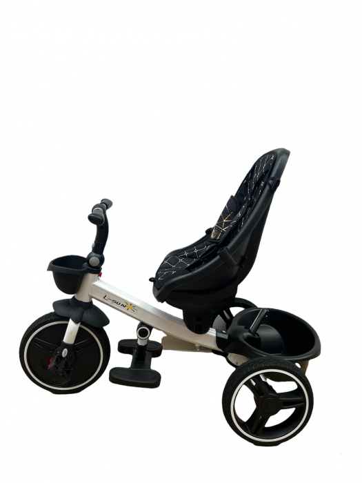 Tricicleta cu Scaun Rotativ Roti din spuma EVA  Copertina cu Litere [7]
