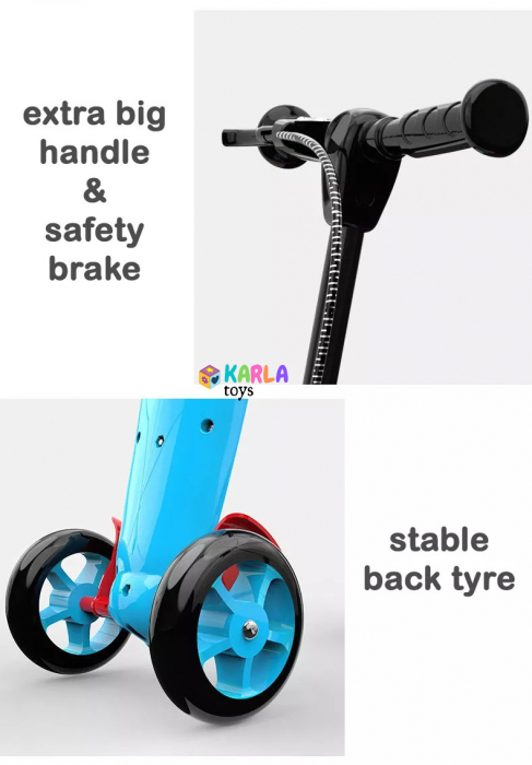 Trotineta Convertibila 2 in 1 cu frane [3]