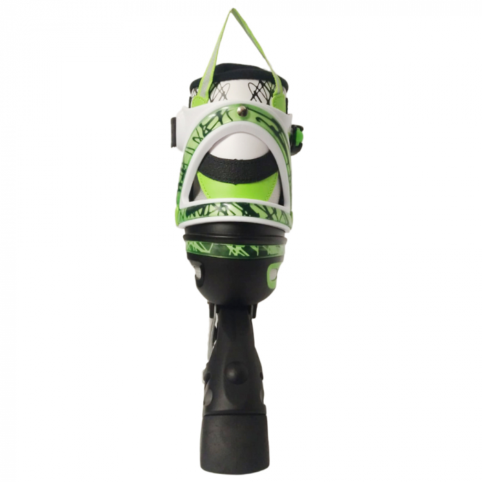 Rolele reglabile RCO marimea 39-42, Negru, gri si verde [4]