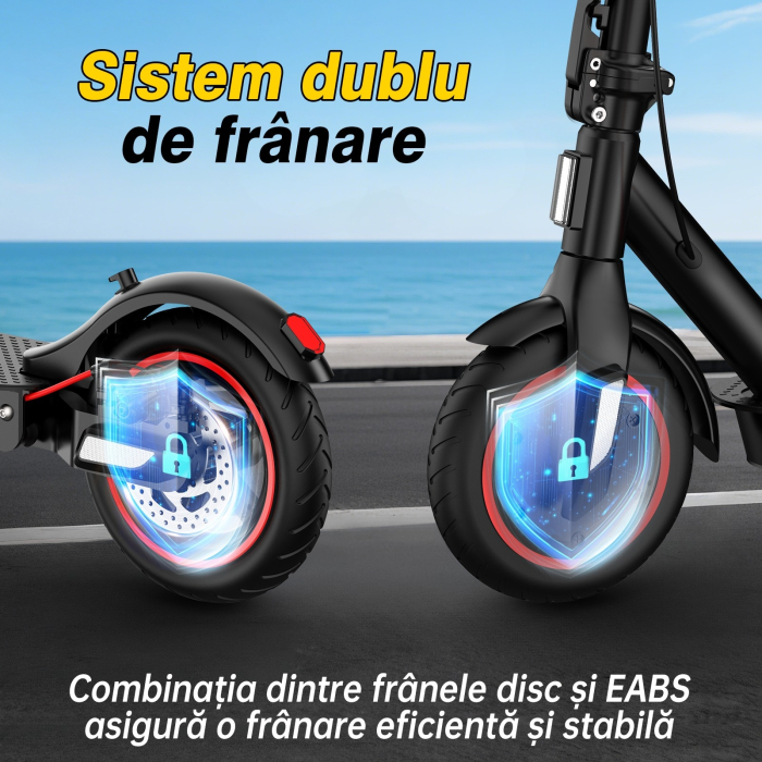 Trotineta Electrica HoneyWhale E9T 500W, 32 km/h, Bluetooth, 14 Ani+ [5]