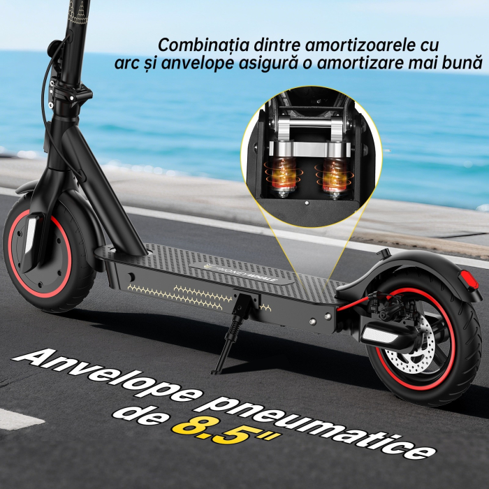 Trotineta Electrica HoneyWhale E9T 500W, 32 km/h, Bluetooth, 14 Ani+ [8]