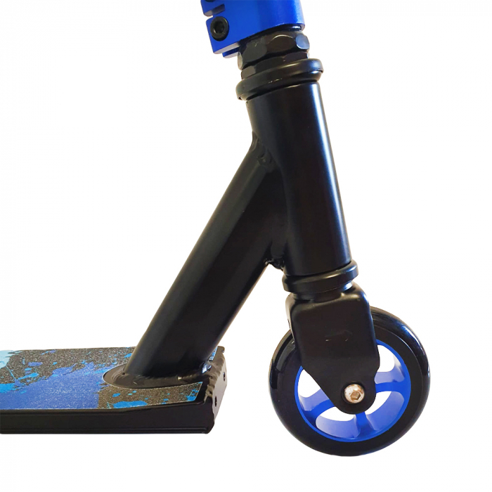 Trotineta freestyle Stunt, inaltime 68 cm, 100 kg, albastru [5]