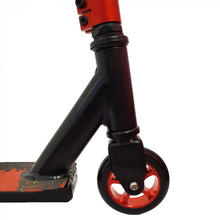 Trotineta freestyle Stunt, inaltime 68 cm, 100 kg, rosu [3]
