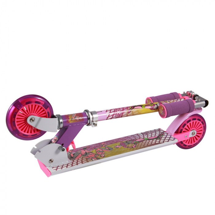 Trotineta cu luminite RCO, cu 2 roti și culoare roz [2]