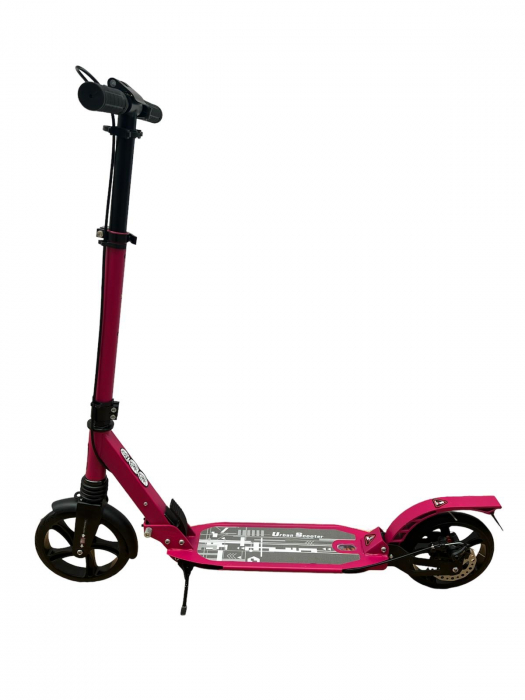 Trotineta Pliabila cu Frana de mana Reglabila pe inaltime Cric 100 kg [3]