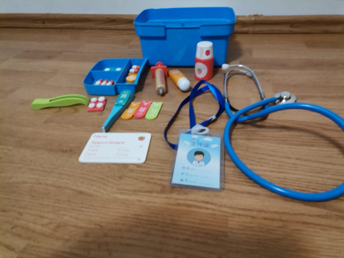 Trusa de Doctor pentru Copii cu Accesorii din Lemn [3]
