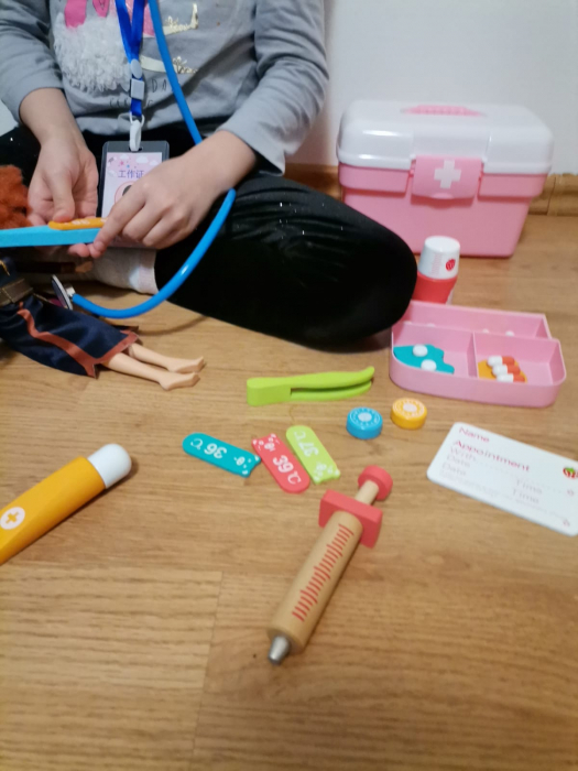 Trusa de Doctor pentru Copii cu Accesorii din Lemn [5]