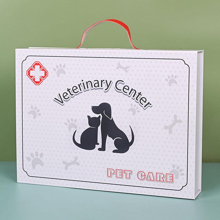 Trusa Doctor Veterinar pentru copii cu accesorii din lemn KIt Pet [6]