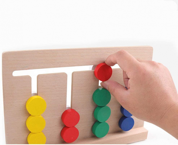 Joc Lemn Asociere Color Match [6]