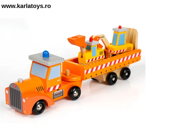 Camion cu Utilaje din Lemn Engineering Vehicles [4]