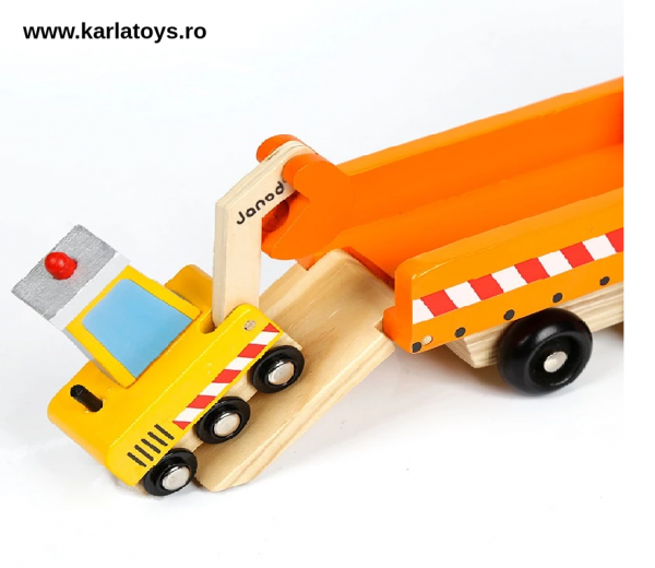 Camion cu Utilaje din Lemn Engineering Vehicles [5]