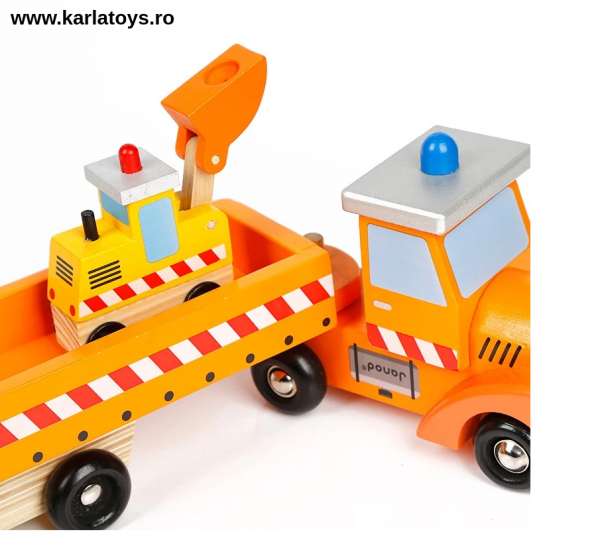 Camion cu Utilaje din Lemn Engineering Vehicles [6]