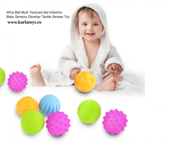 Set 6 bile Tactile Bebe Ball Set Kaichi [5]