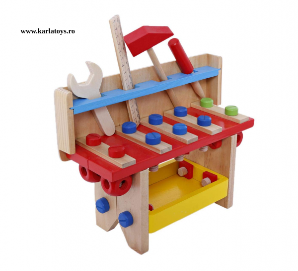 Set de Scule din Lemn Micul Tamplar [2]
