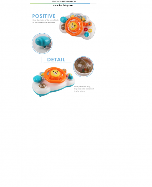 Jucarie interactiva Bebe Volan Chimstar [3]