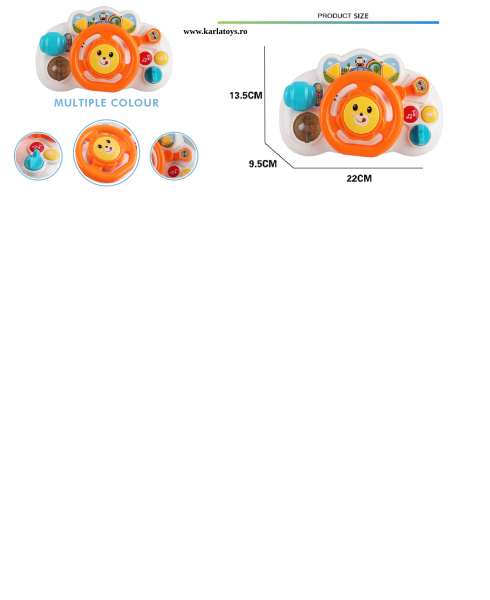 Jucarie interactiva Bebe Volan Chimstar [2]
