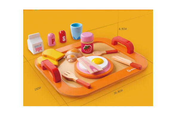 Set Jucarie de Lemn Micu Dejun Onshaine [4]