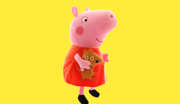 Jucarii de Plus Purcelusa Peppa Pig set 4 buc [7]