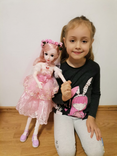 Papusa Mare interactiva cu muzica 62 cm Aini Wawa [5]