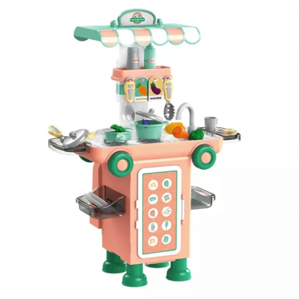 Set Bucatarie Mobila copii 2 in 1 - Autobuzul Transformabil 2 in 1 Chef [2]