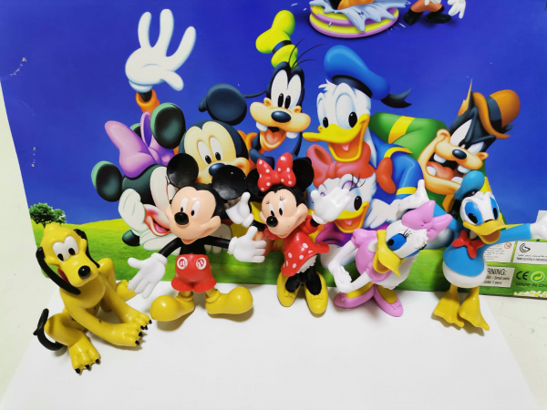 Set 5 figurine personaje Club House Mickey Mouse [3]