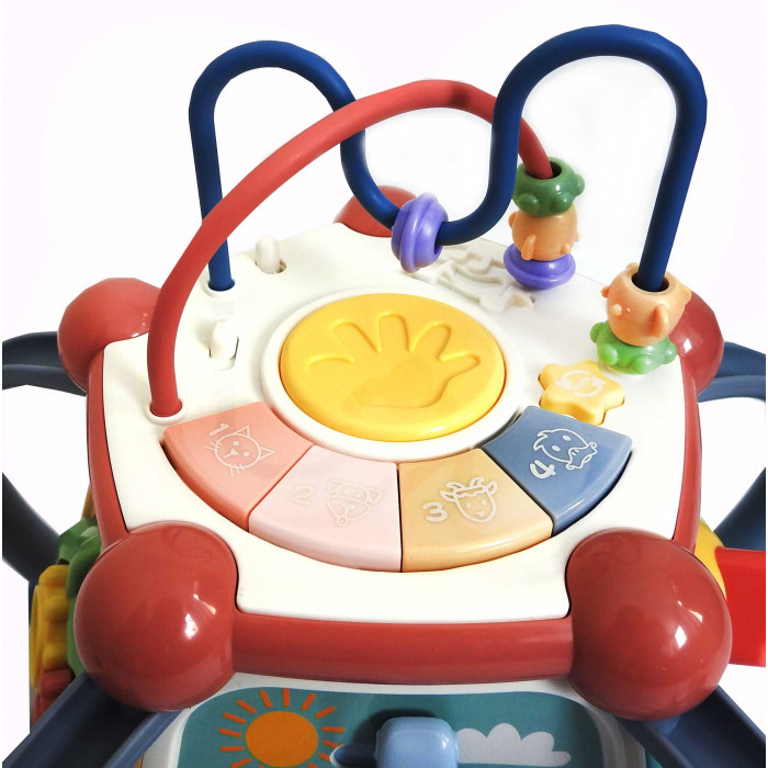 Centru de activitatii bebe 7 in 1 Cub educativ muzical 7 in 1 [7]