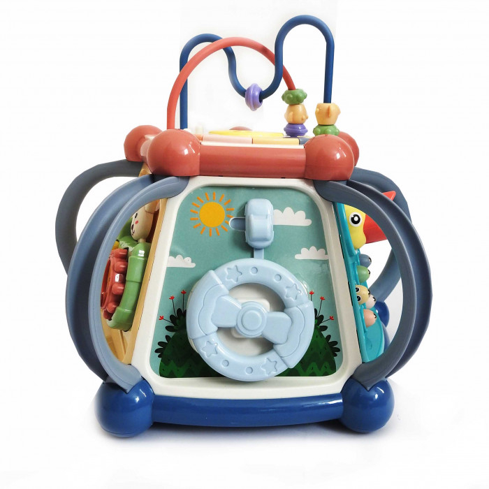 Centru de activitatii bebe 7 in 1 Cub educativ muzical 7 in 1 [3]