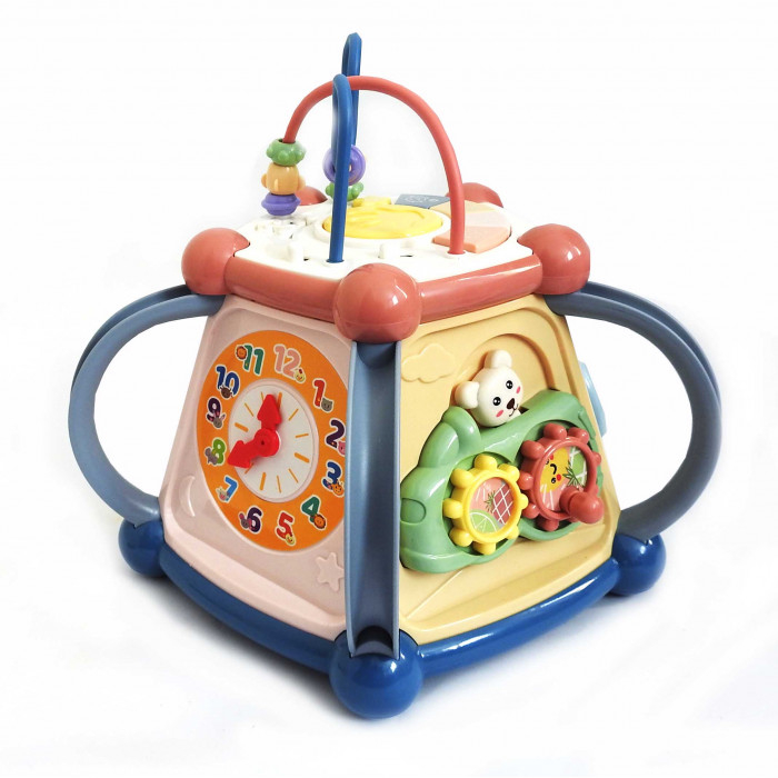 Centru de activitatii bebe 7 in 1 Cub educativ muzical 7 in 1 [2]
