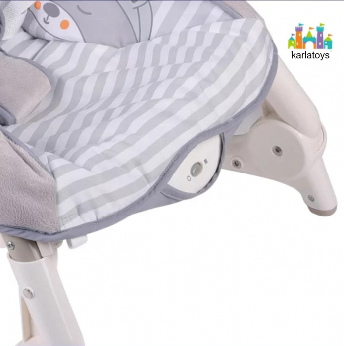 Scaun Balansoar Bebe cu Vibratii Carusel muzical si Lumini [5]