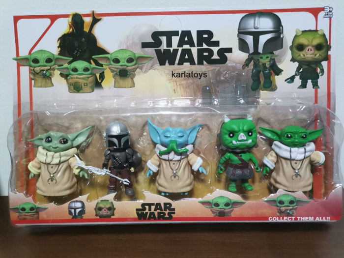 Set Figurine Star Wars Yoda [1]